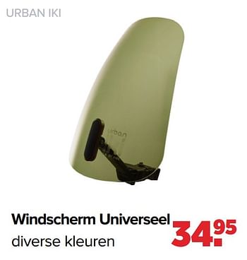 Promoties Windscherm universeel - Urban Iki - Geldig van 18/03/2024 tot 13/04/2024 bij Baby-Dump
