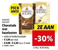 Chocolade met hazelnoten-Ferrero