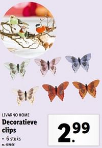 Decoratieve clips-Livarno