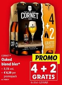 Oaked blond bier-Cornet 