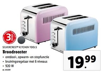 Promoties Silvercrest kitchen tools broodrooster - SilverCrest - Geldig van 27/03/2024 tot 02/04/2024 bij Lidl