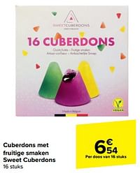 Cuberdons met fruitige smaken sweet cuberdons-Sweet Cuberdons