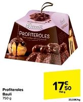 Promoties Profiteroles bauli - Bauli - Geldig van 20/03/2024 tot 02/04/2024 bij Carrefour