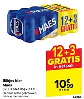 Promoties Bier maes - Maes - Geldig van 20/03/2024 tot 02/04/2024 bij Carrefour