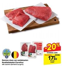 Vlees van weidekoeien kwaliteitsketen carrefour rosbief-Huismerk - Carrefour 