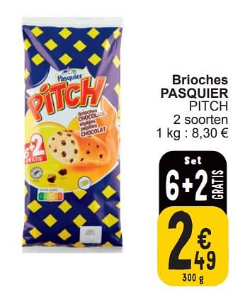 Promoties Brioches pasquier pitch - Brioche pasquier - Geldig van 19/03/2024 tot 25/03/2024 bij Cora
