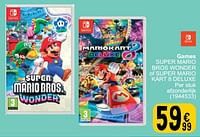 Games super mario bros wonder of super mario kart 8 deluxe-Nintendo