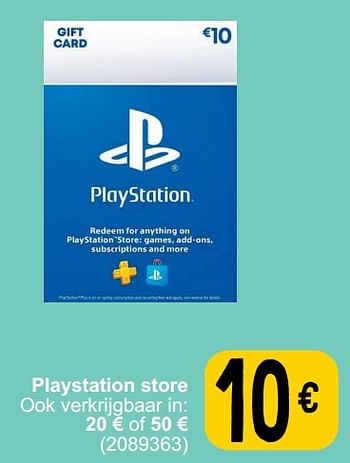 Promoties Playstation store - Sony - Geldig van 19/03/2024 tot 30/03/2024 bij Cora