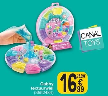 Promotions Gabby textuurwiel - Canal Toys - Valide de 19/03/2024 à 30/03/2024 chez Cora