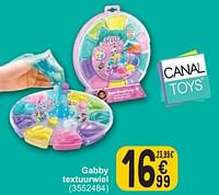 Gabby textuurwiel-Canal Toys