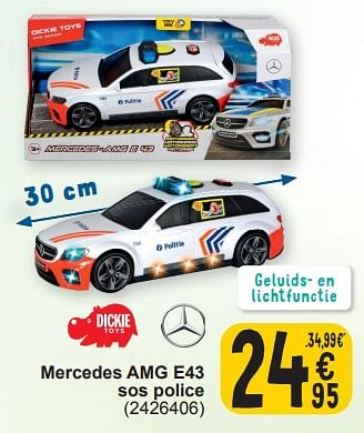 Promoties Mercedes amg e43 sos police - Dickie - Geldig van 19/03/2024 tot 30/03/2024 bij Cora