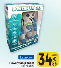 Powerman jr robot-Lexibook