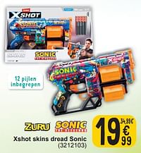 Xshot skins dread sonic-Sonic The Hedgehog