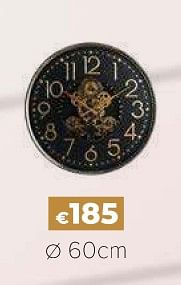 Promoties Horloge murale - Huismerk - Euroshop - Geldig van 14/03/2024 tot 31/05/2024 bij Euro Shop