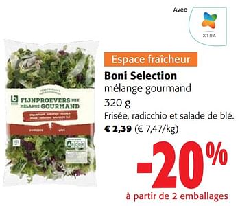 Promotions Boni selection mélange gourmand - Boni - Valide de 13/03/2024 à 26/03/2024 chez Colruyt