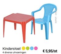 Promoties Kinderstoel - Huismerk - Multi Bazar - Geldig van 08/03/2024 tot 30/06/2024 bij Multi Bazar