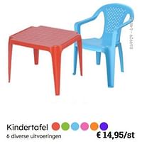 Kindertafel-Huismerk - Multi Bazar