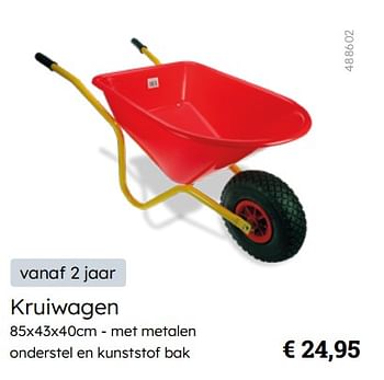 Promoties Kruiwagen - Huismerk - Multi Bazar - Geldig van 08/03/2024 tot 30/06/2024 bij Multi Bazar