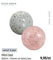 Promoties Mini bal - Little Dutch - Geldig van 08/03/2024 tot 30/06/2024 bij Multi Bazar