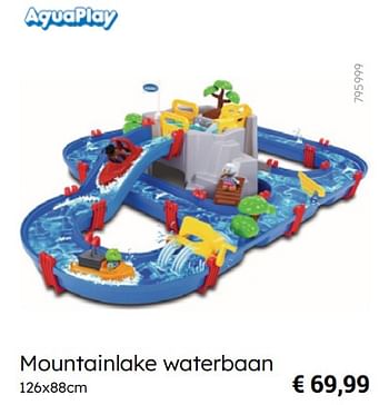 Promoties Mountainlake waterbaan - Aquaplay - Geldig van 08/03/2024 tot 30/06/2024 bij Multi Bazar