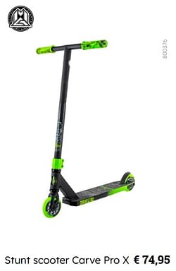 Stunt scooter carve pro x