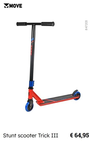 Promoties Stunt scooter trick iii - Move - Geldig van 08/03/2024 tot 30/06/2024 bij Multi Bazar