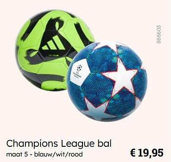 Promoties Champions league bal - Huismerk - Multi Bazar - Geldig van 08/03/2024 tot 30/06/2024 bij Multi Bazar