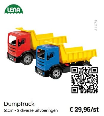 Promotions Dumptruck - Lena - Valide de 08/03/2024 à 30/06/2024 chez Multi Bazar