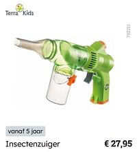 Insectenzuiger-Terra Kids
