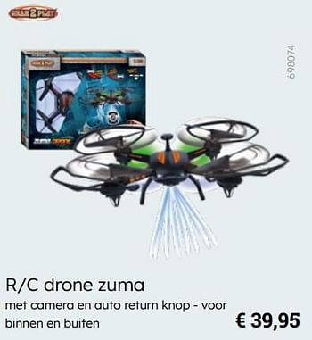 Promoties R-c drone zuma - Gear2Play - Geldig van 08/03/2024 tot 30/06/2024 bij Multi Bazar