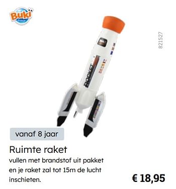 Promotions Ruimte raket - Buki - Valide de 08/03/2024 à 30/06/2024 chez Multi Bazar