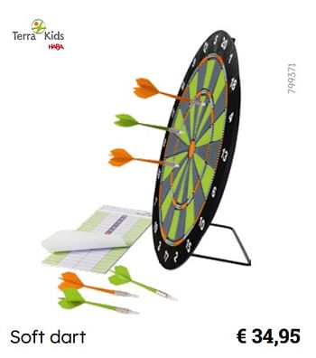 Promotions Soft dart - Terra Kids - Valide de 08/03/2024 à 30/06/2024 chez Multi Bazar
