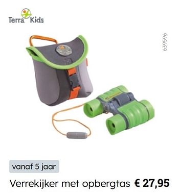 Promotions Verrekijker met opbergtas - Terra Kids - Valide de 08/03/2024 à 30/06/2024 chez Multi Bazar