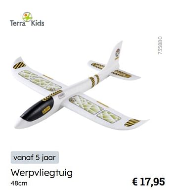 Promoties Werpvliegtuig - Terra Kids - Geldig van 08/03/2024 tot 30/06/2024 bij Multi Bazar