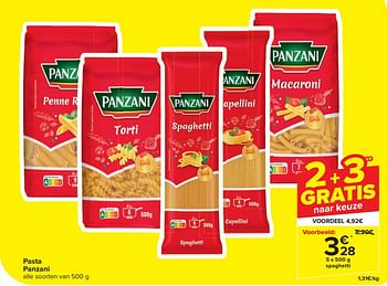 Promotions Pasta panzani spaghetti - Panzani - Valide de 20/03/2024 à 02/04/2024 chez Carrefour