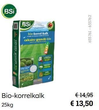 Promoties Bio-korrelkalk - BSI - Geldig van 08/03/2024 tot 31/08/2024 bij Multi Bazar
