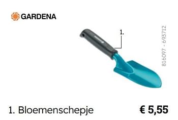 Promoties Bloemenschepje - Gardena - Geldig van 08/03/2024 tot 31/08/2024 bij Multi Bazar
