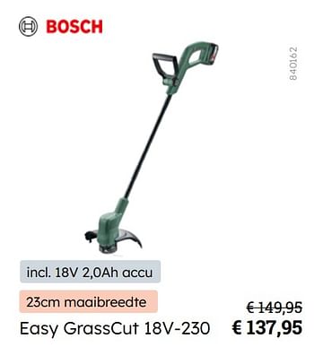 Promotions Bosch easy grasscut 18v-230 - Bosch - Valide de 08/03/2024 à 31/08/2024 chez Multi Bazar