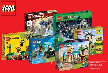 Promotions Kattenhotel - Lego - Valide de 20/03/2024 à 02/04/2024 chez Carrefour