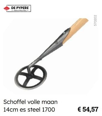 Promotions Schoffel volle maan es steel 1700 - De Pypere - Valide de 08/03/2024 à 31/08/2024 chez Multi Bazar