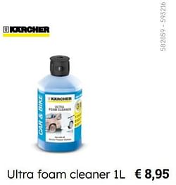 Ultra foam cleaner