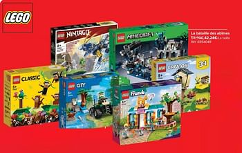 Promotions La bataille des abîmes - Lego - Valide de 20/03/2024 à 02/04/2024 chez Carrefour