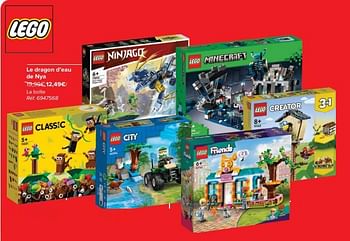 Promoties Le dragon d’eau de nya - Lego - Geldig van 20/03/2024 tot 02/04/2024 bij Carrefour