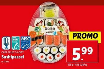 Promoties Sushipaasei - Chef Select & Go - Geldig van 27/03/2024 tot 02/04/2024 bij Lidl