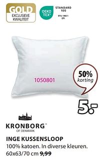 Inge kussensloop-Kronborg