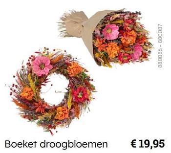 Promoties Boeket droogbloemen - Huismerk - Multi Bazar - Geldig van 08/03/2024 tot 30/06/2024 bij Multi Bazar