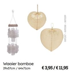 Waaier bamboe