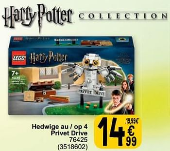 Promoties Hedwige au - op 4 privet drive 76425 - Lego - Geldig van 19/03/2024 tot 30/03/2024 bij Cora