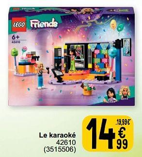 Promoties Le karaoké 42610 - Lego - Geldig van 19/03/2024 tot 30/03/2024 bij Cora