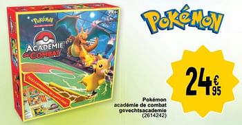 Promotions Pokémon académie de combat gevechtsacademie - Pokemon - Valide de 19/03/2024 à 30/03/2024 chez Cora